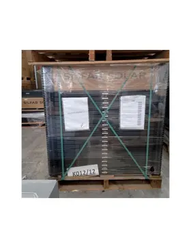 Sil-410hc Silfab Sealed Pallet Of 26 410w All Black Solar Panels - Usa Made