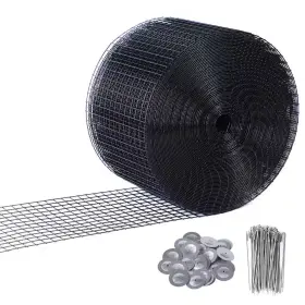 Silverpark 445004783789 6 Inch X 100 Ft. Reinforced Pvc Coated Poultry Fencing For Bird Squirrel Proof W