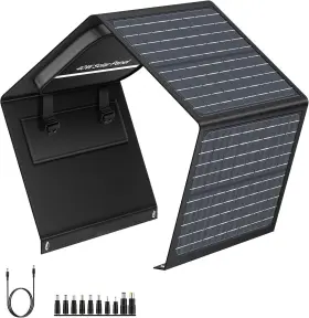 B08s7b46cb  Sinkeu Portable Solar Panel Charger 40w For Power Station Laptop C