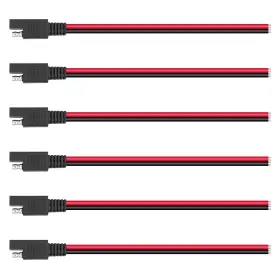 Skdorpfm 699972304485 6 Pcs 14 Awg 13 Inch Sae Connector Extension Cable 6pcs