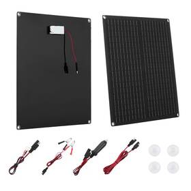 Skyshalo 313044518555 30-watt 12v Solar Panel Battery Charger Trickle Maintaine