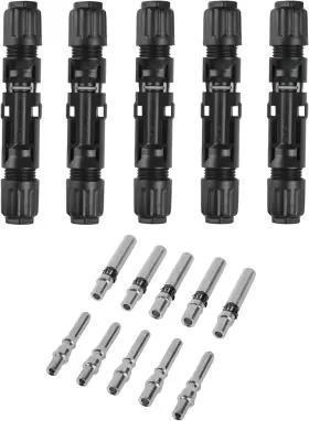 Ip68 Slocable 445026790796 Solar Panel Connector 1500v 1000v Waterproof 50a Pv Plug Tinned Copper Pins
