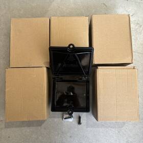 Snap N Rack E471914 Lot Of 5 Junction Box Nema 4x Rail Mount Solar
