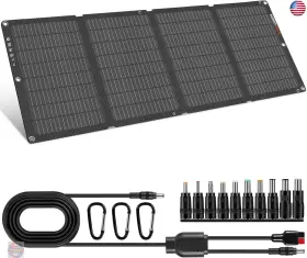 40w-m Sokiovola 40w Portable Foldable Solar Panel Charger 25% Efficiency Etfe Folding