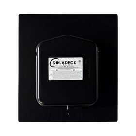 Soladeck 0799-5 B Roof Mount Junction Box Black Solar Pv Flashing