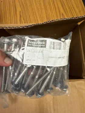 242-02168 Solar Snapnrack 4.5in Sealing Washer Lag