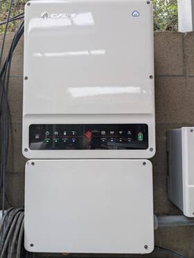 Solar 7600a-es Goodwe Hybrid Inverter Off/on Grid With 10kwh Catl Battery Lfp