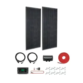 Solar 850026117226 Zamp Kit1028 - Legacy Black 380 Watt Deluxe Kit