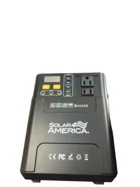 S4ae-pb0b-6002 Solar America 4 Portable Power Supply