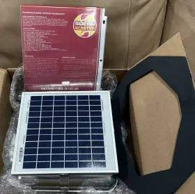 Solar Blaster 853832003288 Mega Roofblaster For 3.5 Ribbed Conex Shipping Container Galvanized
