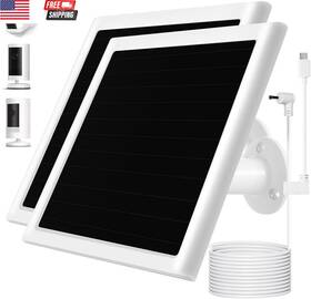 Solar Panel 313098544579 6w Charger For Ring Camera Compatible With Ri Ng Stick Up An