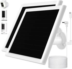 Solar Panel 445047041082 6w Charger For Ring Camera Compatible With Ri Ng Stick Up An