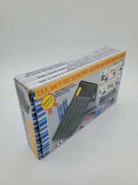 Es884 Solar Panel Batter Charger 3/6/9/12v Battery Aa 9v New In Box Camping Rv Prep