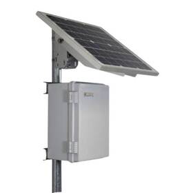 Solar Rppl12-18-15 Tycon Outdoor Remote Power System W 12v Agm Battery 15w Weath