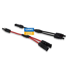 Solar Super Sonic Sy-01 Pack Of 2 Y Branch Connectors - Ip68 Waterproof Solar