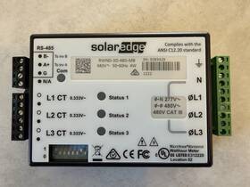Solaredge Rwnd-3d-480-mb Energy Meter With Modbus Connection Se-rwnd-3d-480-mb 480v 50-60hz 4w