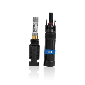 Mcccbx20 Solarsupersonic Pv In-line Fuse - 1000v Solar Holder Weatherproof And Fire-safe 20a