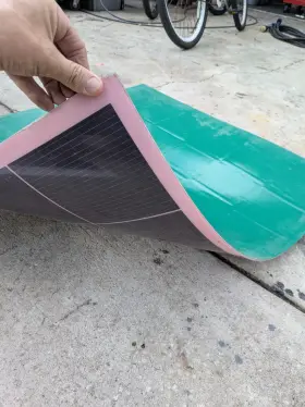 Spx15q Solbani Solbian Flexible Sticky Back Solar Panels