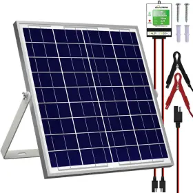 Solperk 674551501677 20w Solar Panel 12v Charger Kit 8a Controller Suitable F