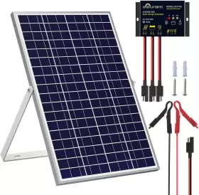 Solperk 726084285910 Solar Panel Charger Battery Trickle Maintainer Kit 12v 30w Car Boat 20w Marine