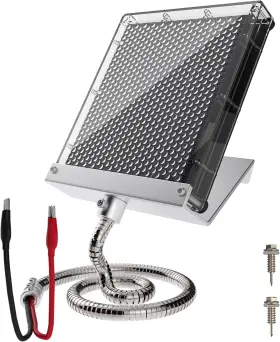 So-wlq-6v Solperk 6v Solar Panel Battery Charger For Deer Feeder 1.7w Waterproof With
