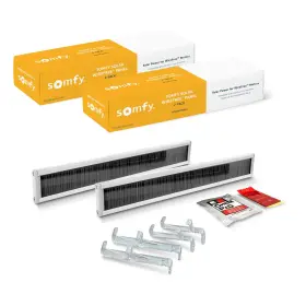 Somfy 850053974038 Wirefree Li-ion Solar Panel Kit 2-pack - Power For Rts Motorized