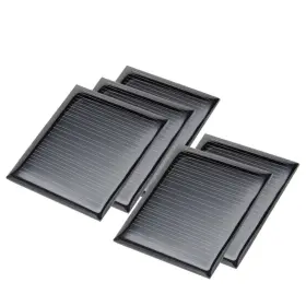 Sourcing Map 605322519010 Uxcell 5pcs 5v 60ma Poly Mini Solar Cell Panel Module Diy For Phone Light Toy