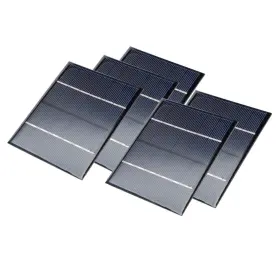 A17052600ux1644 Sourcing Map Uxcell 5pcs 6v 200ma Poly Mini Solar Cell Panel Module Diy For Light Toys