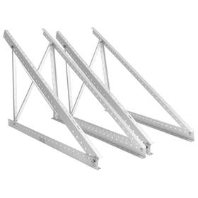 Soyan Smb-45 2 Sets 45 Inch Solar Panel Mount Brackets For 100-400 Watts With Enha