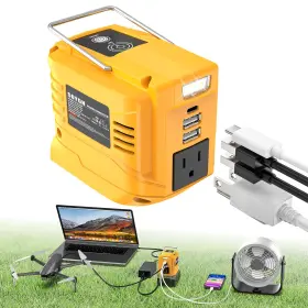 Nbq02 Soygn 200w Portable Power Inverter For Dewalt 20v Outdoor Generato Battery Converte