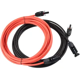 Sparking 761062540780 Solar Panel Extension Cable 20ft 20feet 10awg6mm Wire W