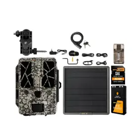 Fc-cr1 Spypoint K2400 Force Pro 30 Megapixel Trail Camera With Lithium Battery Bundle