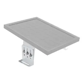 Srnetkj 753165160040 2 Pairs 0-180 Adjustable Solar Panel Tilt Mount Brackets 4 Inch -7 Flexible Hei