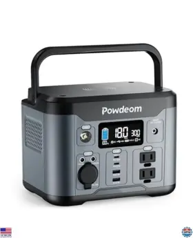 B0d6v72qzd Stanley 300w Portable Power Station 296wh Battery Backup Solar Generator For Camping