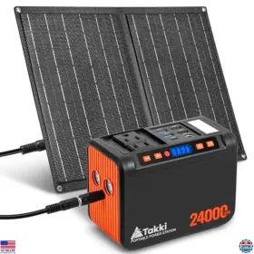 B0dhk5hytj Stanley 120w Peak Solar Generator Portable Power Station With 21w Panels For Camping
