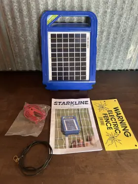 S400 Starkline Solar Energizer Module Box Only Output Mounts To Standard T Post