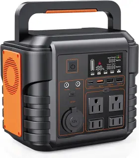 600w Steelite 975639381698 Portable Power Station 300w Peak 296wh Solar Generator With 110v Bnwt