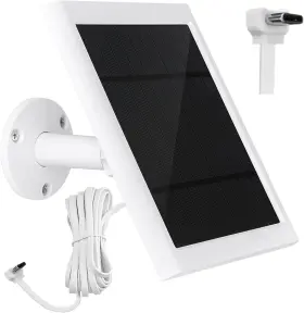 Sudenwlis 313031814844 For Ring Doorbell Solar Panel - 4w Charger Compatible With Battery Doorbells T