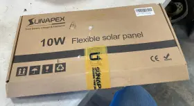 Sunapex 445039164119 Portable 10w Solar Battery Charger Maintainer Flexible Panel Kit