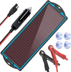 Sunapex 744110478679 12v Solar Trickle Charger Portable Power Panel Battery Charg