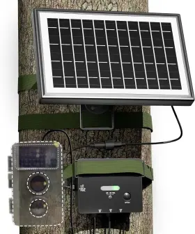 Sunapex 770642475558 Solar Panel For Trail Camera Battery Charger With Controller Us