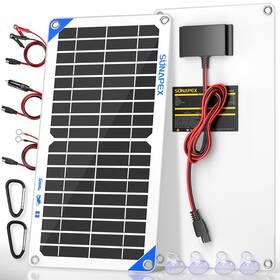 Sunapex 884017583295 12v 10 Watt Solar Trickle Charger Maintainer - Waterproof Powered Batte