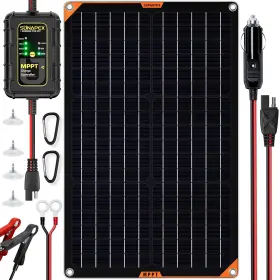 Rx30w Sunapex 30w Flexible Solar Panel With Mppt Charge Controller Battery Charger M
