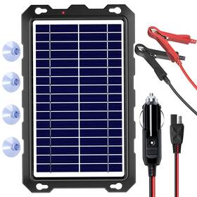 Sunapex Sa-sl-8w 8w 12v Solar Battery Charge Maintainer - Trickle Charger For Car