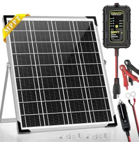 Sa-yl-15w Sunapex 15w Mppt Solar Battery Charger Maintainer 12v Waterproof Panel