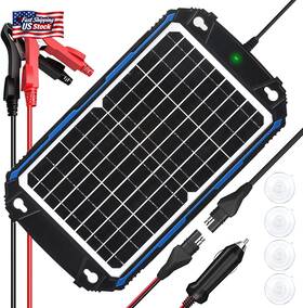 Suner Power 313104390367 Waterproof 12w 12v Solar Battery Charger And Maintainer Pro Built-in