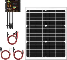 Suner Power 705353112867 Mono Solar Panel 12v Charge Camping Home Rv Boat Marine Off-grid