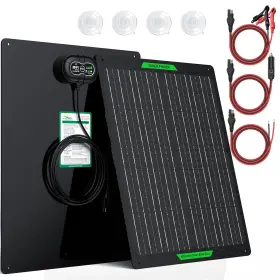 Bc-30w-pb Suner Power Waterproof 30w 12v Solar Battery Charger And Maintainer Pro Built-in Ultrasmar