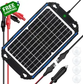 Bc-50w-p Suner Power Waterproof 12w 12v Solar Battery Charger And Maintainer Pro Built-in