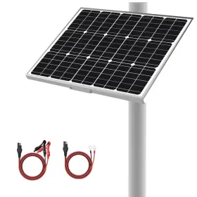 Bc-50w-pm Suner Power 12v Waterproof Solar Battery Trickle Charger And Maintainer - 50 Watts Mono Sol